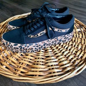 Vans Old Skool Leopard Platform